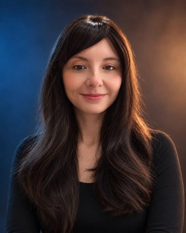 Retrato de María Olga, asistente administrativo y técnico de INGEODATA
